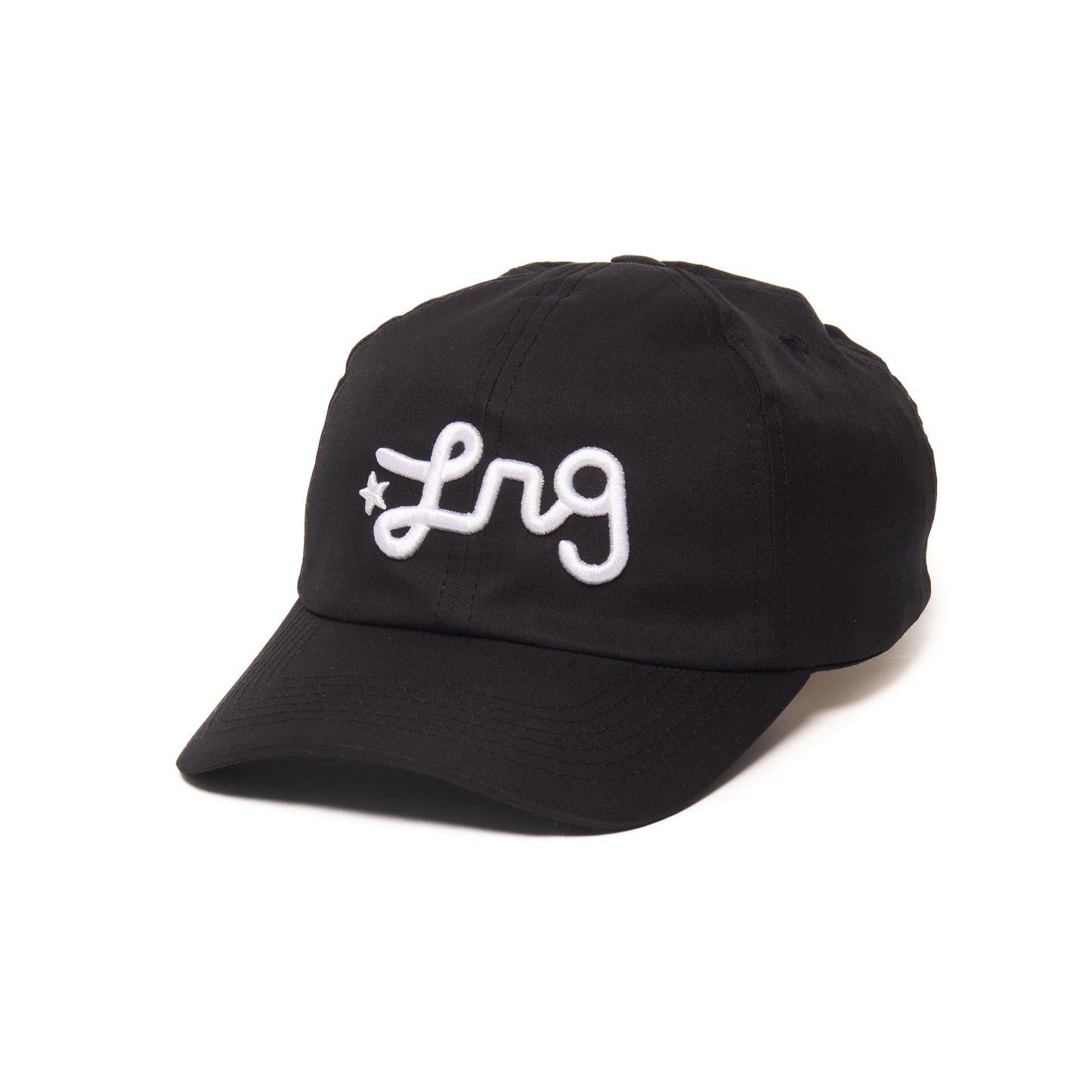 Boné Lrg Cursive Preto
